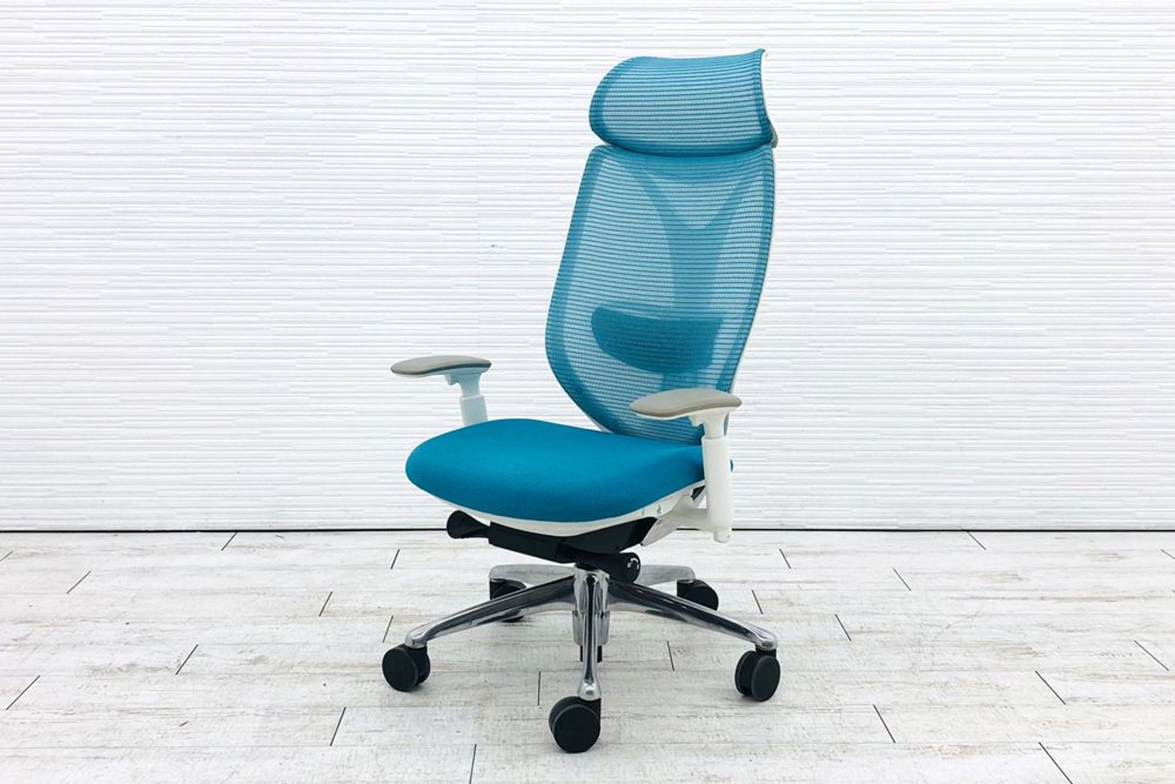 サブリナチェア オカムラ 中古 エクストラハイバック ヘッドレスト付 