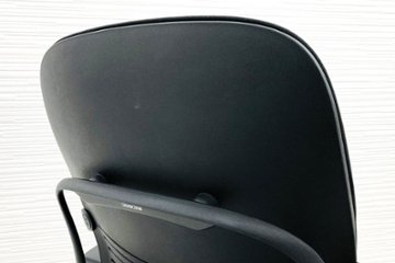 リープチェア 中古 V2 2017年製 APモデル スチールケース ブラック クッション Steelcase Leap 中古オフィス家具 OAチェア画像