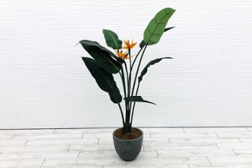 【筑西倉庫引き取り限定】 人工観葉植物 造花 大型 中古 インテリア 観葉植物 フラワーアレジメント フェイクグリーン 【2824】の画像