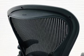 ハーマンミラー アーロンチェア Bサイズ 中古 固定肘 ポスチャーフィット メッシュ Herman Miller Aeron Chairsr 中古オフィス家具画像