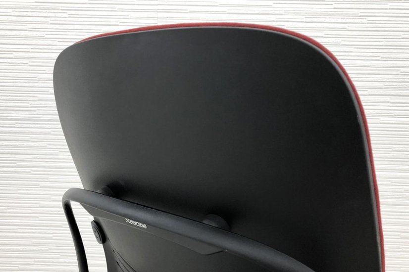 スチールケース リープチェア V2 中古 クッション Steelcase Leap 中古オフィス家具 OAチェア レッド 46216179画像