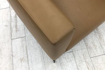 ノール Knoll Jaan781 【2脚セット】 中古 応接ソファ 応接ソファー 中古オフィス家具 レザー ウォルターノル EOOS (イーオス) 画像