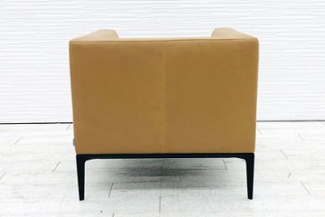 ノール Knoll Jaan781 【2脚セット】 中古 応接ソファ 応接ソファー 中古オフィス家具 レザー ウォルターノル EOOS (イーオス) 画像