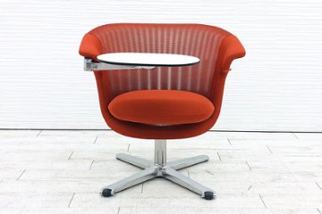 スチールケース i2i アイ･ツー･アイ 中古 ミーティングチェア コラボレーションチェア Steelcase 中古オフィス家具 タンジェリン画像