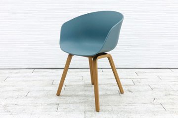 HAY ヘイ アバウトチェア 中古 ミーティングチェア 中古オフィス家具 ダスティーブルー ABOUT A CHAIR画像