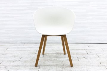 HAY ヘイ アバウトチェア 中古 ミーティングチェア 中古オフィス家具 クリームホワイト ABOUT A CHAIR画像