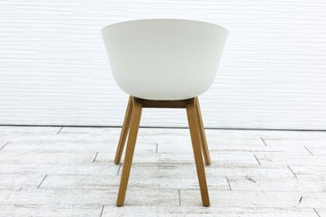 HAY ヘイ アバウトチェア 中古 ミーティングチェア 中古オフィス家具 クリームホワイト ABOUT A CHAIR画像