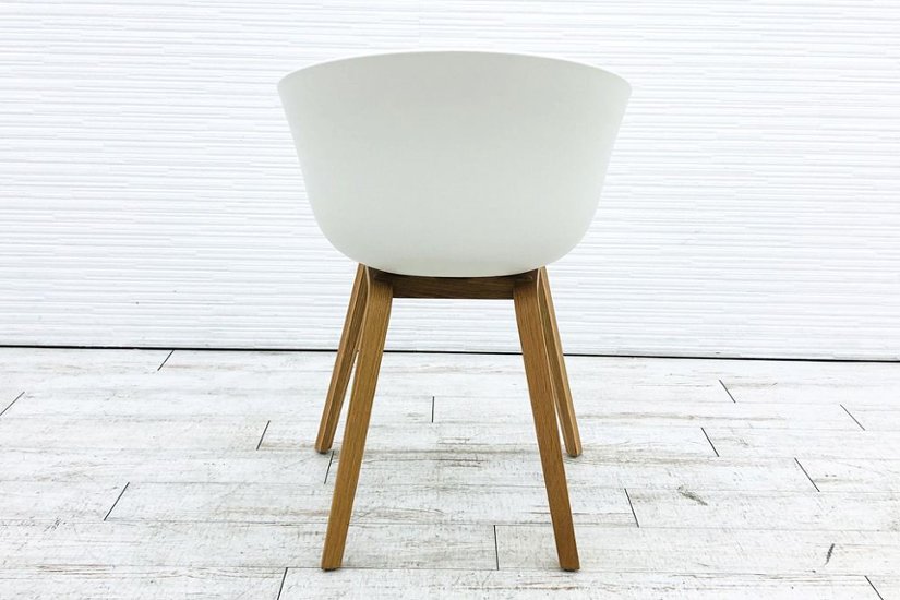 HAY ヘイ アバウトチェア 中古 ミーティングチェア 中古オフィス家具 クリームホワイト ABOUT A CHAIR画像