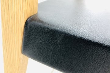 アルフレックス arflex シンチェア SHIN CHAIR 中古 ダイニングチェア ミーティングチェア 中古オフィス家具 座レザー画像