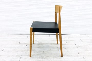 アルフレックス arflex シンチェア SHIN CHAIR 中古 ダイニングチェア ミーティングチェア 中古オフィス家具 座レザー画像