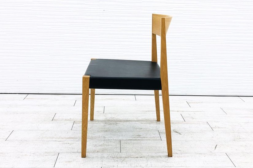 アルフレックス arflex シンチェア SHIN CHAIR 中古 ダイニングチェア ミーティングチェア 中古オフィス家具 座レザー画像