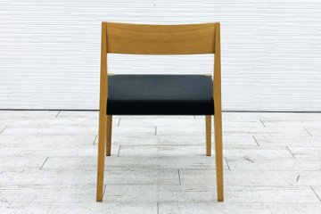 アルフレックス arflex シンチェア SHIN CHAIR 中古 ダイニングチェア ミーティングチェア 中古オフィス家具 座レザー画像