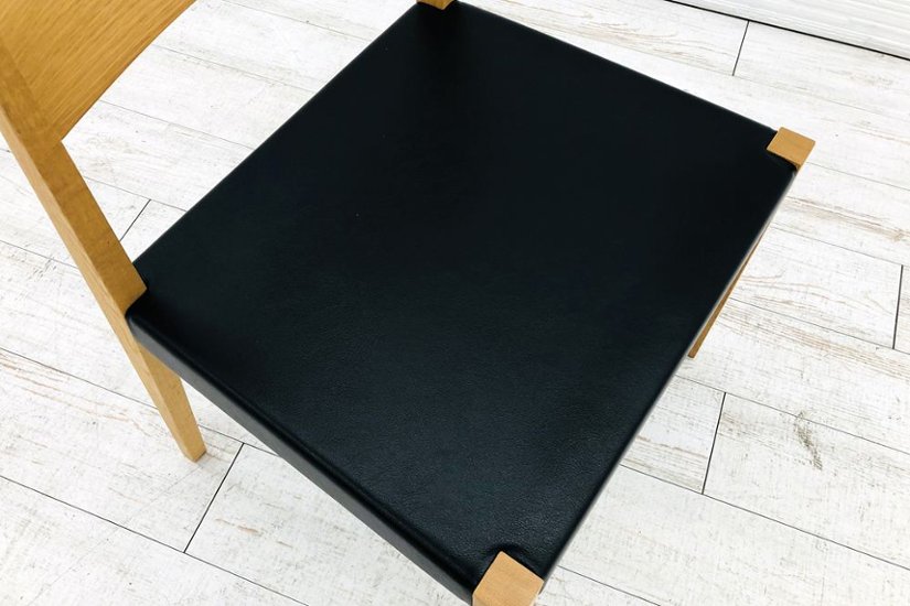 アルフレックス arflex シンチェア SHIN CHAIR 中古 ダイニングチェア ミーティングチェア 中古オフィス家具 座レザー画像