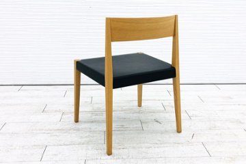 アルフレックス arflex シンチェア 【4脚セット】 SHIN CHAIR 中古 ダイニングチェア ミーティングチェア 中古オフィス家具 座レザー画像