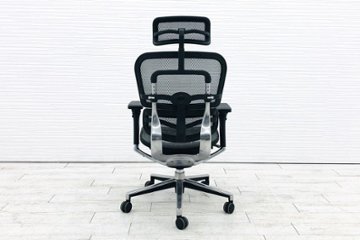 エルゴヒューマン ベーシック ヘッドレスト付き ergohuman HIGH Type 中古 中古チェア 高機能チェア メッシュ画像