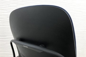 リープチェア 中古 V2 2017年製 スチールケース クッション Steelcase Leap 中古オフィス家具 LEAP-10100 ブルー画像