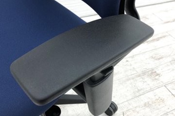 リープチェア 中古 V2 2015年製 スチールケース クッション Steelcase Leap 中古オフィス家具 LEAP-10100 ブルー画像