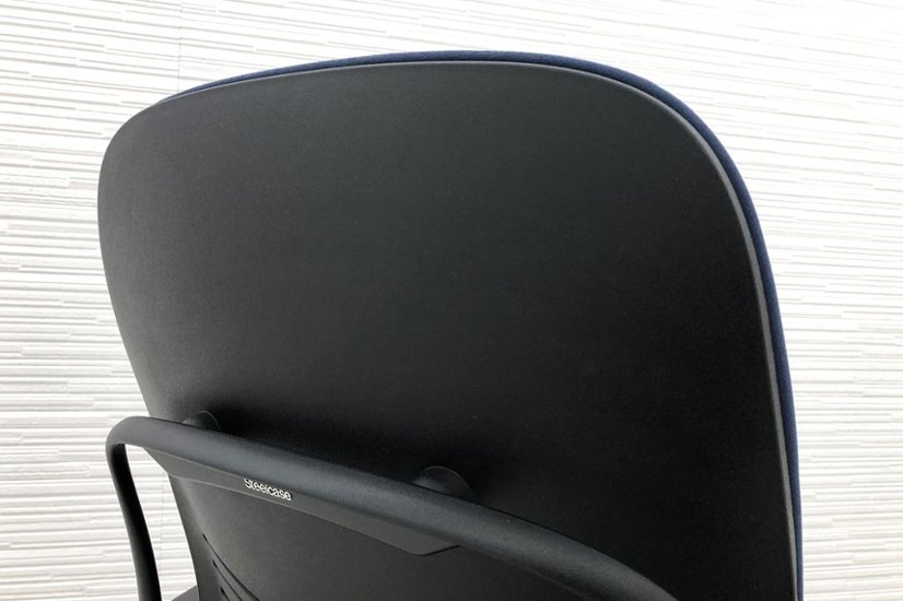 リープチェア 中古 V2 2020年製 スチールケース クッション Steelcase Leap 中古オフィス家具 LEAP-10100 ブルー画像