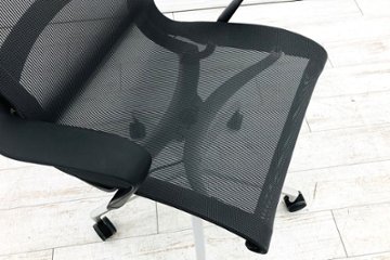 ハーマンミラー セトゥーチェア 中古 Setu Chair マルチパーパスチェア ５本脚タイプ リボンアーム グレー画像