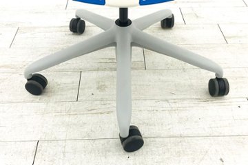 ハーマンミラー セイルチェア 中古 【前傾チルト無】 SAYL Chairs デザインチェア 中古オフィス家具 固定肘 ブルー画像