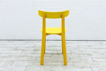  Vitra All Plastic ヴィトラ オールプラスチックチェア 中古 中古オフィス家具 スタッキングチェア バターカップ画像