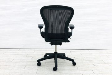 アーロンチェア 中古 ハーマンミラー Bサイズ スタンダード Bスタンダード Bスタ 固定肘 メッシュ Herman Miller 中古オフィス家具画像