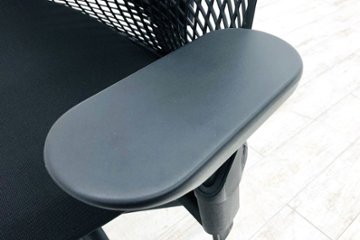 ハーマンミラー セイルチェア 中古  SAYL Chairs フルアジャスタブルアーム 中古オフィス家具 可動肘 ミドルバック ブラック画像