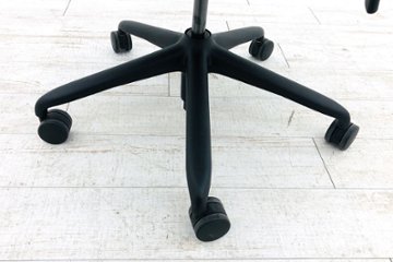 ハーマンミラー セイルチェア 中古  SAYL Chairs フルアジャスタブルアーム 中古オフィス家具 可動肘 ミドルバック ブラック画像