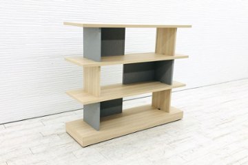 コクヨ デイズオフィス ウォールシェルフ 中古 DAYS OFFICE wall shelf 収納家具 中古オフィス家具 1500/450/1260画像