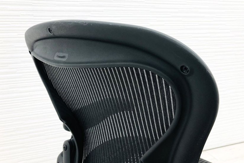 アーロンチェア Aサイズ フル装備 中古 ハーマンミラー Herman miller Aeron Chair 中古オフィス家具 肘レバー画像