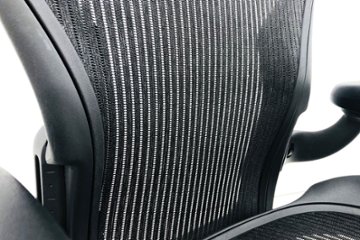 アーロンチェア Aサイズ フル装備 中古 ハーマンミラー Herman miller Aeron Chair 中古オフィス家具 肘レバー画像