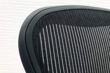 ハーマンミラー アーロンチェア 中古 Bサイズ フル装備 アーロン ランバーサポート Herman Miller 中古オフィス家具 肘レバー画像