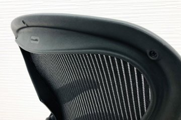 ハーマンミラー アーロンチェア 中古 Bサイズ フル装備 アーロン ランバーサポート Herman Miller 中古オフィス家具 肘レバー画像