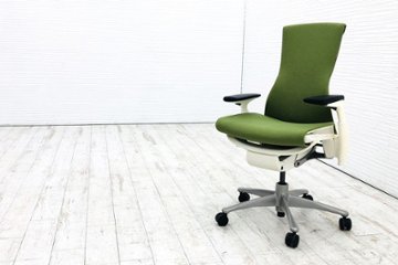 エンボディチェア 中古 ハーマンミラー Herman Miller オフィスチェア 高機能チェア 中古オフィス家具 グリーン画像