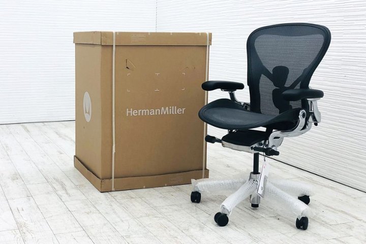 未開封未使用品】 ハーマンミラー アーロンチェア リマスタード B  