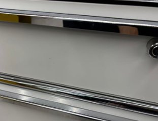 ロールボーイ 中古 USMハラー 脇机 袖机 2段ワゴン USM Haller 中古オフィス家具 ライトグレー 415/520/605 鍵あり画像