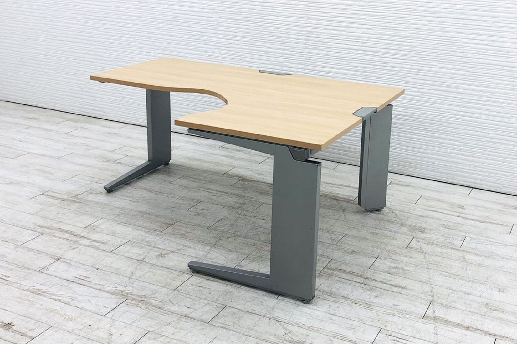 オカムラ L型デスク L字デスク 中古 L字机 中古デスク 中古オフィス 
