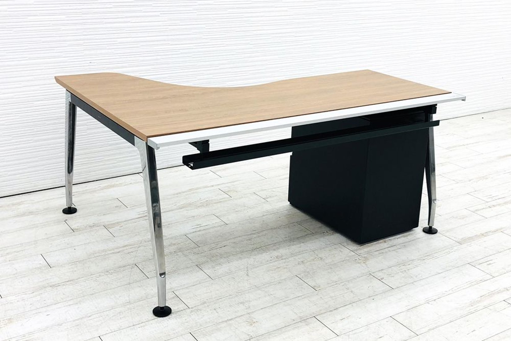 L型デスク L字デスク コクヨ サイビ 3段ワゴン付 SAIBI 中古 