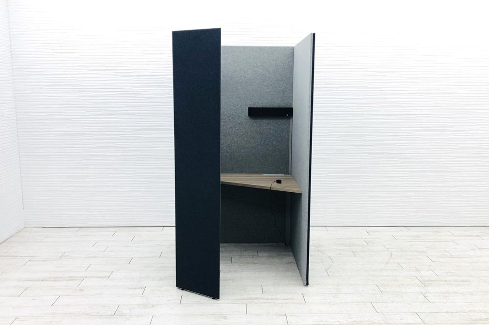 オカムラ ドレープ テトラ 中古 ワークブース ブースセット 一人用 