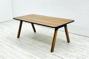 ノール ソーホーステーブル 中古 Knoll Rockwell Unscripted Sawhorse Table 1830/915/715の画像