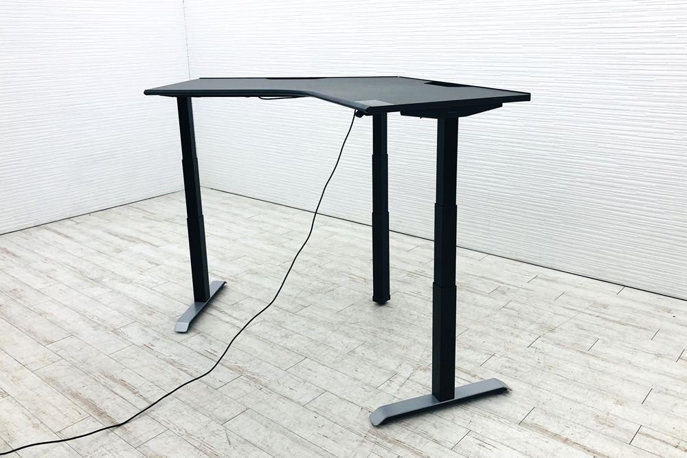 コクヨ シークエンス 中古 SEQUENCE 電動昇降デスク ブーメランデスク