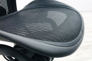 アーロンチェア 中古 Bサイズ ライト ハーマンミラー ポスチャーフィット Aeron Chairs Herman Miller 中古オフィス家具 肘ダイヤル画像