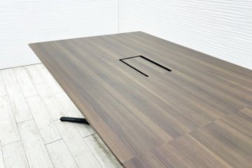 オカムラ ラティオ3 中古 RATIO 幅3200 大型会議テーブル ミーティングテーブル 中古オフィス家具 3200/1200/720画像