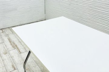 ヴィトラ アドホック Vitra 中古 小型会議テーブル 幅1600 ミーティングテーブル 会議机 中古オフィス家具 ホワイト 1600/800/720画像