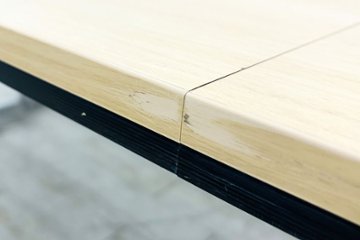 オカムラ ラティオ 中古 幅3600 大型会議テーブル ミーティングテーブル 会議机 四角天板 中古オフィス家具 3600/1200/720画像