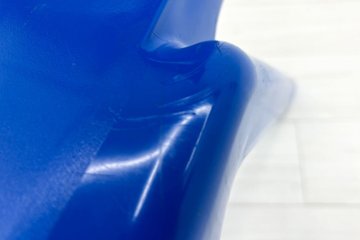【4脚セット】 sebel Postura Postura+ ミーティングチェア スタッキングチェア 中古 会議椅子 ガーデンチェア 中古オフィス家具 ブルー画像