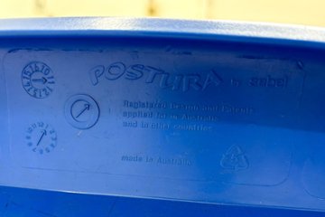 【4脚セット】 sebel Postura Postura+ ミーティングチェア スタッキングチェア 中古 会議椅子 ガーデンチェア 中古オフィス家具 ブルー画像