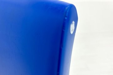 【4脚セット】 sebel Postura Postura+ ミーティングチェア スタッキングチェア 中古 会議椅子 ガーデンチェア 中古オフィス家具 ブルー画像