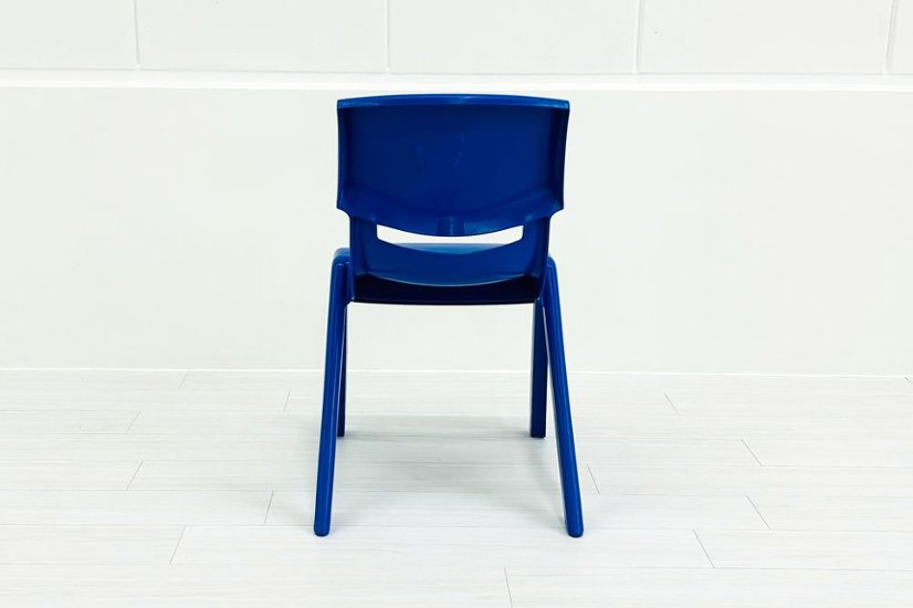 【4脚セット】 sebel Postura Postura+ ミーティングチェア スタッキングチェア 中古 会議椅子 ガーデンチェア 中古オフィス家具 ブルー画像
