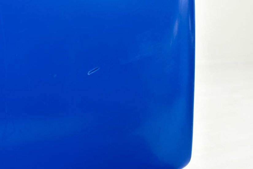 【4脚セット】 sebel Postura Postura+ ミーティングチェア スタッキングチェア 中古 会議椅子 ガーデンチェア 中古オフィス家具 ブルー画像